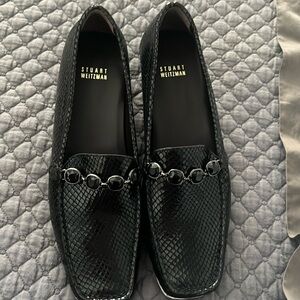 Stuart Weitzman size 10 jeweled loafers.